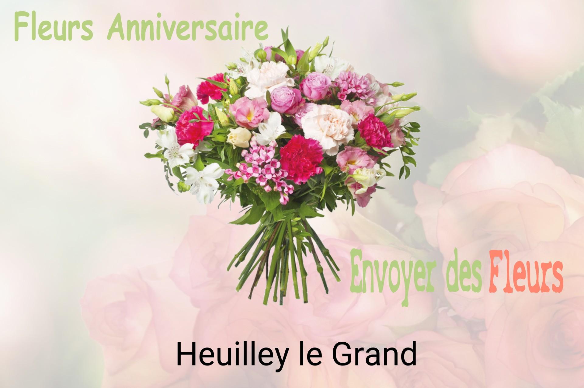Bouquet de fleurs d’anniversaire livré à Heuilley-le-Grand