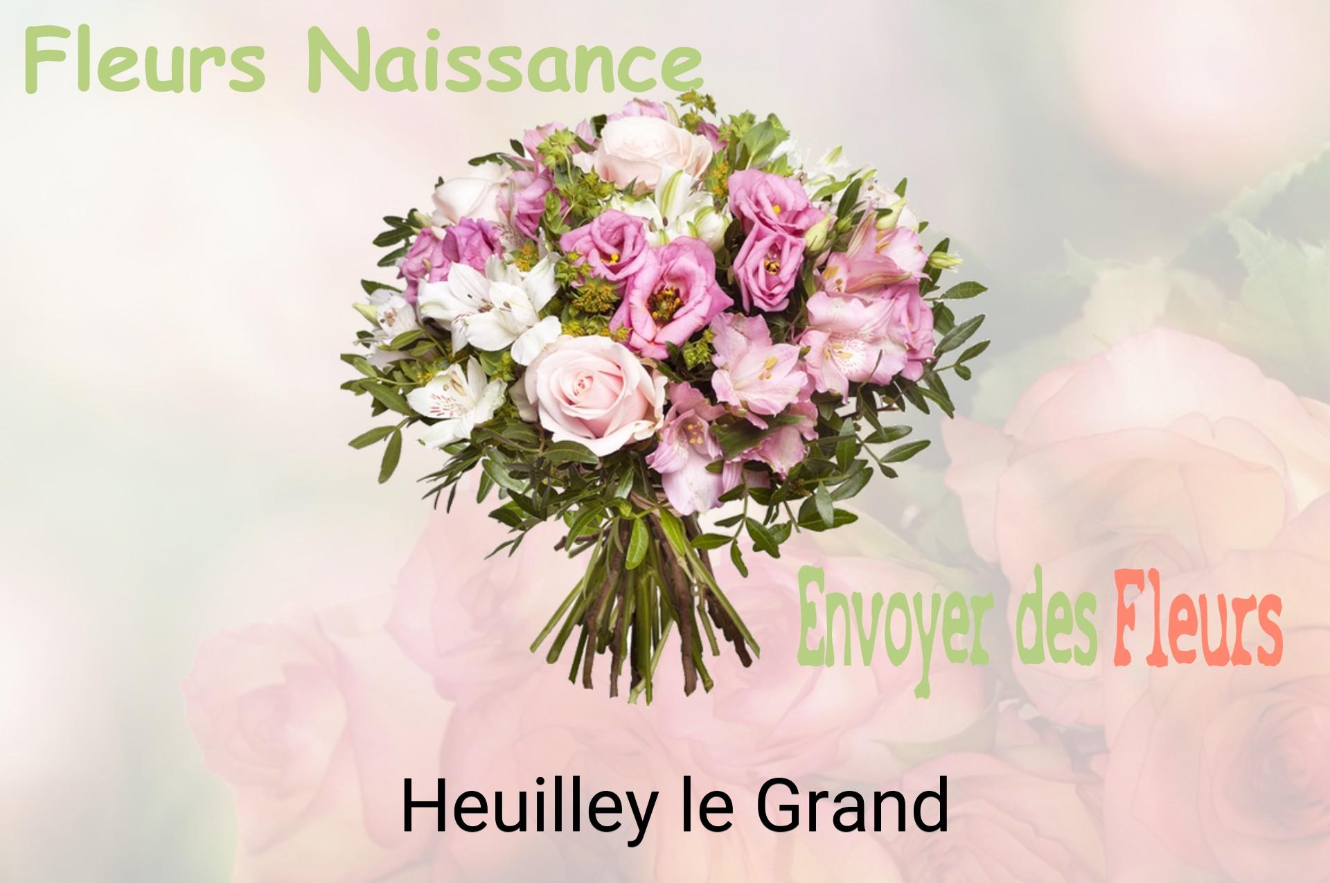 Bouquet de fleurs de naissance livré à Heuilley-le-Grand