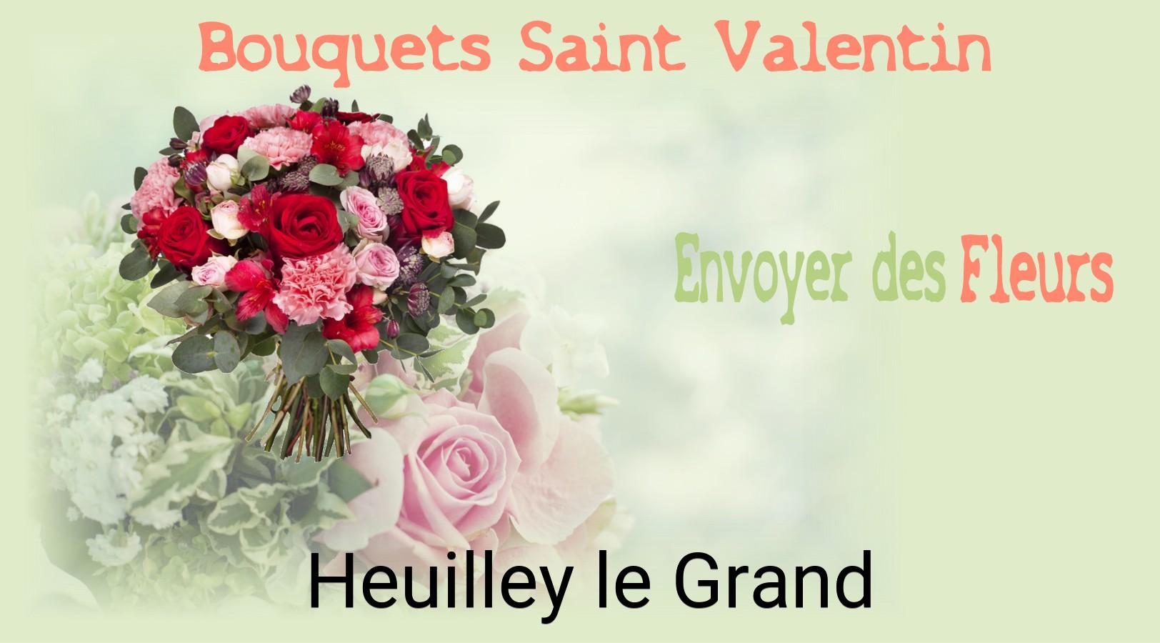Roses de Saint-Valentin livrées à Heuilley-le-Grand